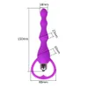 IKOKY Anal Beads Vibrator Massaje de próstata Productos para adultos Totio de tope Toys para hombres Mujeres Silicona Gay Anal Plug Sex Shop S1018