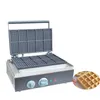 Qihang_top Elektrikli 1 kafa 10 parça Waffle makinesi Makinesi Endüstriyel Ticari Waffle makinesi Makinesi Kare Waffle Makinesi