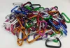 야외 미니 알루미늄 Multitool Carabiners Keychain 내구성 캠핑 하이킹 Carabiner 열쇠 고리 스냅 클립 후크 Carabiners 무료 배송