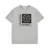 Hommes Femmes Gosha Volleyball Imprimé Casual Designer T-shirts D'été Mâle Femme Col rond Manches Courtes Hauts Couleur Unie Tees301H