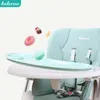 Multifunctional Portable Children Highchairs, Removable Baby Feeding Chair Highchair for 6~36 Months Infant, Lightweight Baby Dinning Chair