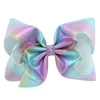 8 pouces Baby Bow Barrettes Hair Cair Bows Brilly Laser Hairpins Girl Clippers Girls Hairpin Kids Hair Accessoire pour tout-petit KFJ1995499128