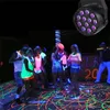 Beste Preis 36W UV Lila LED Bühne Licht DMX Bühne Beleuchtung Wirkung Par Lampe Für Party Disco Club DJ urlaub Dekoration Lichter