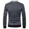 Moda Męskie Ubrania męskie Designer Swetry Sertigan Casual Baseball Bluzy dla mężczyzn O Neck Z Długim Rękawem Mężczyźni Sporting Clother Bluza