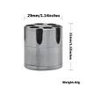 mini cheap metal Shooters Bullet Grinder Herb Tobacco Smoke Crusher Hand Muller Mini 3 Pieces Creative Zinc Alloy grinder