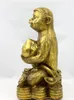 Pure copper Feng Shui monkey handicraft factory, metal, bronze craft