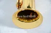 JUPITER JPS-547GL Tubo dritto B (B) Sassofono soprano B Piatto Strumenti musicali di alta qualità Sax Bottoni di perle placcati in oro con custodia