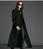 2015 nouvelle mode femmes laine veste longue trench manteau livraison gratuite dames hiver chaud manteau épais vêtements grande taille femme