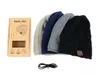 Beanie cap bluetooth música chapéu bluetooth v4.0 fone de ouvido estéreo sem fio speaker microfone handsfree para iphone 7 samsung galaxy s7 música chapéu