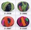 800m / Ball Cashmere Wełna Barwiasta Pleciona Przędza Magiczna Ball Kaszmirowa Przędza Rainbow Przędza Wełna DIY Handmade Dzianiny Szalik Bezpłatny statek