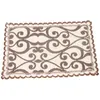 Fashion Coon fabric mat lace type heat insulation pad table mat 45*29.3cm free shipping