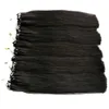 Micro Ring Hair 1g Per Strand Per Package 300g Micro Loop Ring Extensions Natural Color Remy Hair Pre Bonded