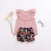 Odzież dziecięca 2018 Dziewczynek Dress Summer Dzieci Dzieci Ubrania Bez Rękawów Różowy Toddler Princess Dress Cotton Girl Dresses Odzież dziecięca