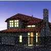 Dekorationer Försäljning !!! LED Snowflake Projector Christmas Moving Laser Projection utomhus inomhusljus