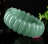 Les hommes et les femmes de ligne de main de Dongling jade naturel s'élargissent des bracelets de jade de bracelet vert