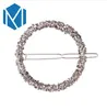 M MISM NEW BARRETTES Женские аксессуары для волос Кристаллические бусины круглые рулевые шпильки Геометрические прически для девочек.