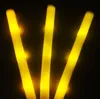 多彩な7段階LED点滅夜ライトランプグローワンドスティック+ストラップ誕生日クリスマスパーティーフェスティバルキャンプ送料無料