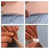 Set di artigianato in pelle Cucitura Scanalatura Cordonatura Smussatore per cucire Strumento 5 in 1 regolabile in pelle per cucire