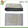 AS011Unique Aso Oke Flerfärgade med stenar Beauty African Headtie Gele 8.6m One Pieces / Pack Aso Oke för Women.Free Shipping.