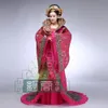 Gola das mulheres do temperamento nobre trailing vestido a rainha da dinastia tang vestuário chinês antigo traje vestido hanfu