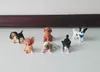 Simulation Lovely Pet Mini Animals Cat Dog Decoration Animal PVC Figures Toys Cute Puppy Kids Toys Dolls