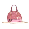 Dziecko torebki dzieci Torebka Portfel Dziewczyny Glitter Cekiny Mała torba Moda Kid Torba Na Ramię Baby Girl Party Metal Chain Messenger Torby