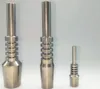 50 stks Nectar Collector Set Titanium Nail 10mm 14mm 18mm Joint Factory Price Grade 2 TI Nail vs Quartz Nail Ceramic Tip