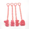 Cartoon Plastic 4 Colors New Kids Pacifier Clip Pacifier Chains Baby Soother Anti Drop Chain