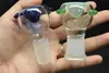 2 stks glazen kommen voor bongs met schroefscherm ronde kleur vrouwelijke mannelijke 14mm 18mm asvanger kom roken accessoires