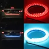 1.2m 12V 4 Color RGB Flow Type LED Car Tailgate Strip Waterproof Brake Driving Turn Signal Light Car Styling High Quality