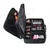 Hochwertige, multifunktionale neue professionelle Make-up-Tasche für Damen, schwarz, große Kapazität, tragbare Kosmetikaufbewahrung, Reisetasche