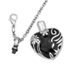 Personalized Urn Necklaces For Ashes Cremation Memorial Keepsake Heart Shaped Live Love Laugh Stainless Steel Pendant