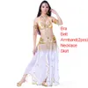 New Arrival Profesjonalny Dancing Belly Odzież Oriental Dance Stroje 6 Sztuk Belly Dance Costume Set dla kobiet