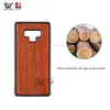 Shockproof Phone Cases For Samsung Galaxy Note 9 10 S9 S10 2021 Blank Wood Maple Cherry Rosewood Bamboo Walnut TPU Custom Logo Pattern Back Cover