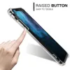 Zachte TPU Clear Cases voor Galaxy Note 20 S20 iPhone 14 13 12 11 Pro XR XS Max Anti-Knock Case Huawei P20 Lite Transparante schokbestendige TPU-bumperomslag