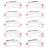 24pcsset 24 Styles Eyebrow Stencils Reusable Eyebrow Drawing Guide Card Brow Grooming Template Home Use DIY Make Up Tools kits4384798