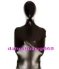 Costume de momie métallique brillant noir Costumes Sacs de couchage Costumes de momie unisexe Sacs de couchage Outfit Halloween Party Cosplay Costumes2889