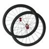 Carbon Wheelset Clincher Fram och bakre 700c Road Bike Wheels Powerway R13 HUB bästa kvalitet