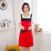 Eco-Friendly Pvc Waterproof Adjustable Apron Bib Uniform With 2 Pockets Hairdresser Kit Salon Hair Tool Chef Waiter Kitchen Cook Tool