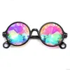 Party Eyewear Funny Disco Mosaic Sunglasses Round Sun Glass Crystal Sunglass Concert Show Eyewear4133904