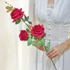 Fiore artificiale vero tocco rosa Fiore artigianale di seta Fiore finto Decorazione di nozze Decorazioni per la casafiori da sposa artificiali bouquet da sposa matrimonio