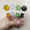 glass oil burner pipes 4.7 inch colored mini smoking pipes handle pipes high quality Oil Burners