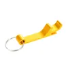 Draagbare Bier Wijnfles Opener Sleutelhangers Sleutelhangers Aluminiumlegering Metalen Keyfob Tin Bier Dranken Openers Keuken Gereedschap GGA359 300PCS