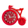 1 pcs Mini Mute Alarm Clock Bicycle Clocks Battery Bedside Desk Decor Gift (6 color options)