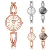 Vestidos Moda Cristal Relógios Quartzo Relógios Lvpai Senhoras Strass Bracelet Feminino Assista # 5/221