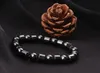 Preto Hematita Magnética Contas Pulseiras Moda Preto Hematita Magnética Pulseira para mulheres dos homens Pulseiras de Contas