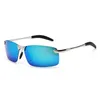 Merk heren vintage vierkante zonnebril gepolariseerde UV400 lens eyewear accessoires outdoor sport mannelijke zonnebril voor mannen