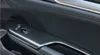 Couvercle de lève-vitre d'accoudoir de porte en Fiber de carbone ABS, pour Honda Civic 2016 2017