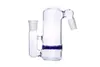 Wholesale 18mm Glass Ash Catcher Turbine Hookahs Perc 45 angle Joint Female to Male Turbine Disk Percolator SKGA143