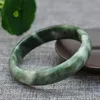 Drop Cheaper Natural Green Guizhou Jades Bracelets Round Bangles Gift For Women Jades fashion Jewelry accessories337N
